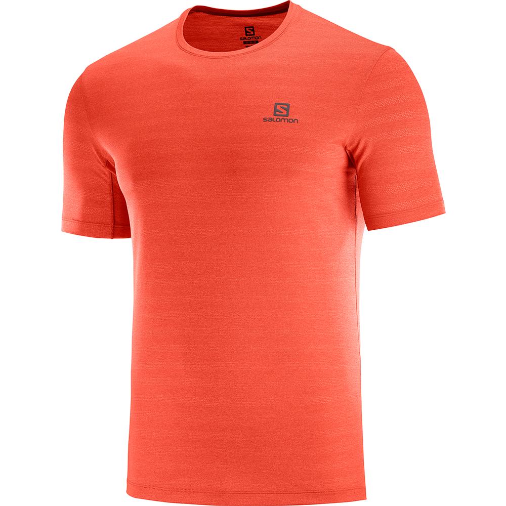 Salomon XA M Camisetas Hombre - Rojas Naranjas - Colombia (02983-LBIF)